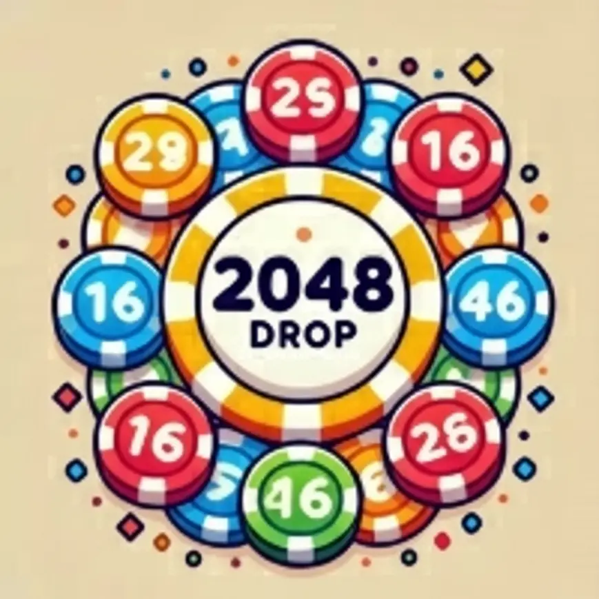 2048 Drop Gameplay