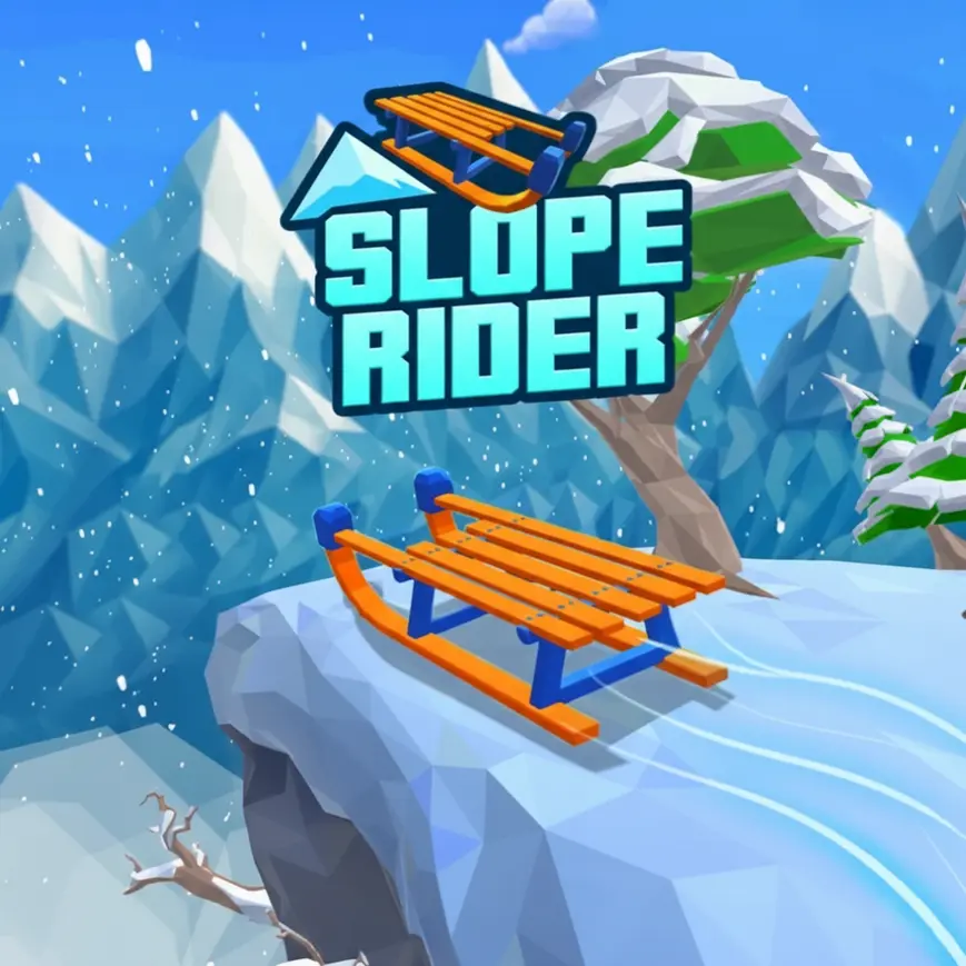 Slope Rider Snowboarding Gameplay