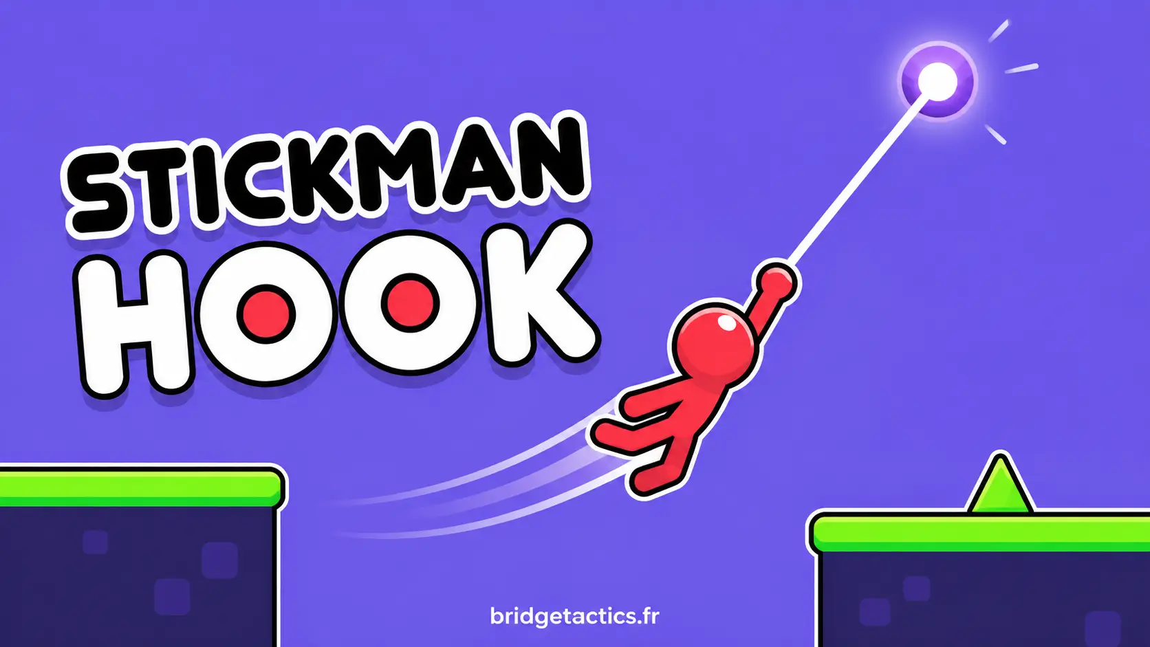 Jouer à Stickman Hook débloqué sur bridgetactics.fr